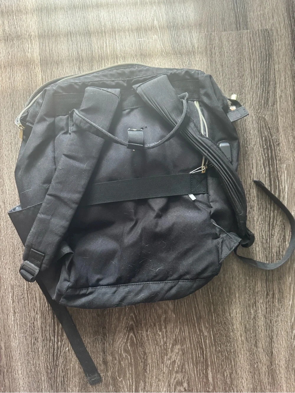 Black Backpack - Practical Everyday Bag